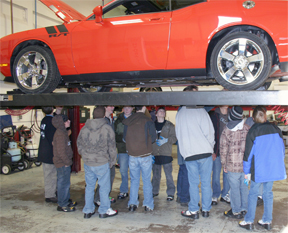 Students from School District 60 experienced the Automotive Service Technician and Esthetics and Nail Care Technology programs during the YES-2-IT event held at NLC’s Fort St. John Campus.
